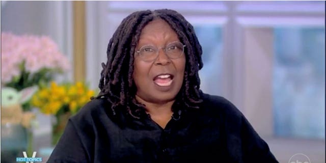 Whoopi Goldberg appears on "The View" in August 2022. 