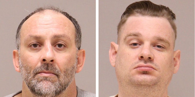 Barry Croft Jr. (left) and Adam Fox (right) were found guilty of multiple charges in a retrial last month, including kidnapping conspiracy, after a jury failed to reach a verdict in April. 