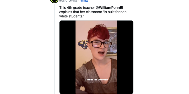 A Utah teacher said her classroom is built for non-White students.