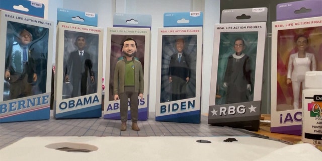 Aside from the Zelenskyy action figure, FCTRY has also designed several other action figures including one of Sen. Bernie Sanders, former President Barack Obama and the late Supreme Court Justice Ruth Bader Ginsburg.