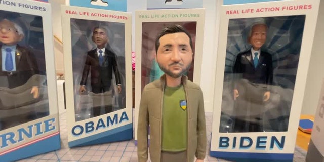 Product design company FCTRY has designed an action figure of Ukrainian President Volodymyr Zelenskyy.