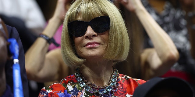 Vogue magazine editor Anna Wintour stunned at the U.S. Open.