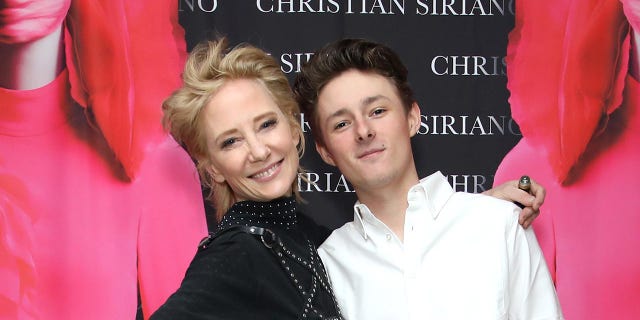 WEST HOLLYWOOD, CALIFORNIA - NOVEMBER 19: Anne Heche and Homer Laffoon attend the celebration launch of Christian Siriano's new book 'Dresses to Dream About' at The London West Hollywood at Beverly Hills on November 19, 2021 in West Hollywood, California. (Photo by Rachel Murray/Getty Images for Christian Siriano)