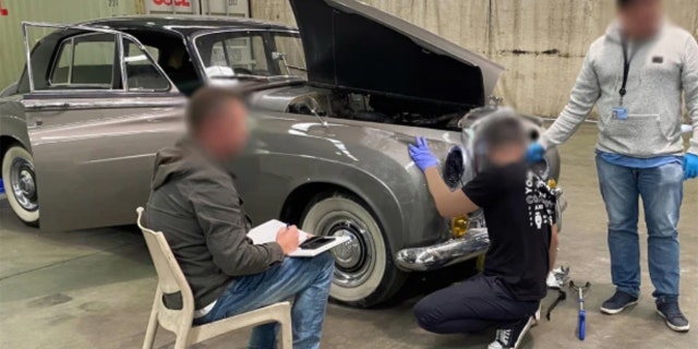 Police were tipped off to the shipment.