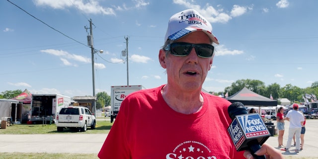 Trump rally attendee said he hopes the former president runs in 2024.