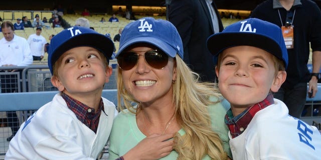 Spears shares two sons with Federline.