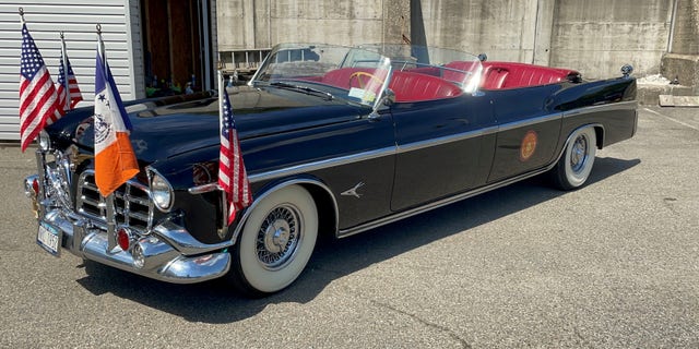 The Chrysler Imperial Parade Phaeton was first loaned to New York City in 1952.