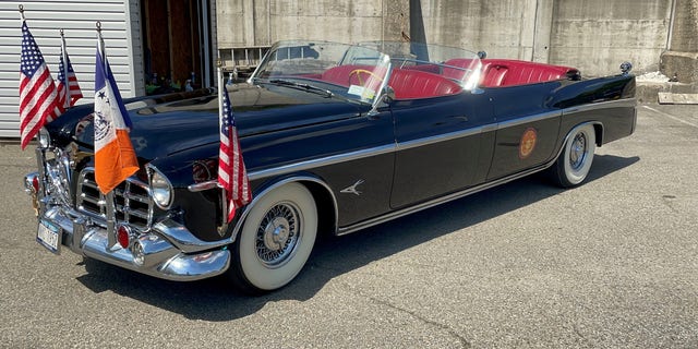 The Chrysler Imperial Parade Phaeton was first loaned to New York City in 1952.