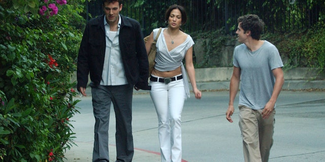Casey Affleck shares a throwback photo from 2002 to Instagram as he welcomes Jennifer Lopez to the family after missing Ben Affleck's wedding.