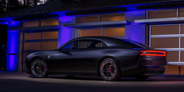 The Charger Daytona SRT concept is an all-electric muscle car.