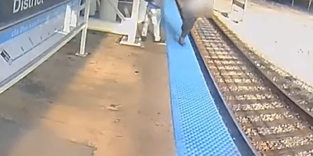 Chicago police released video of a suspect shoving a victim off a CTA platform and onto the train tracks below.