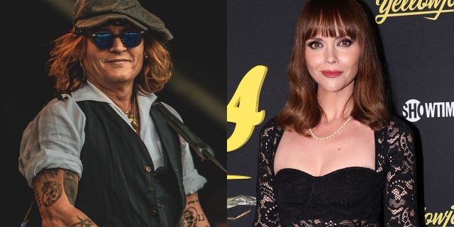 Johnny Depp "homosexuality explained" For Christina Ricci when she was 9 years old and working on the set of her first film, "Mermaid."