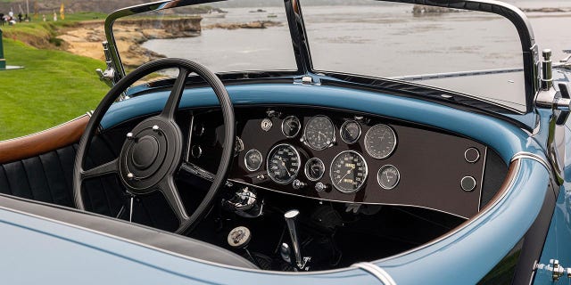 The car is the only Duesenberg with a Figioni et Falaschi body.