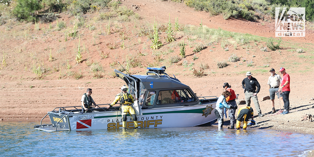 Prosser Creek Reservoir search team of the Pacer County Sherriff's department for Kiely Rodni or evidence of her whereabouts 