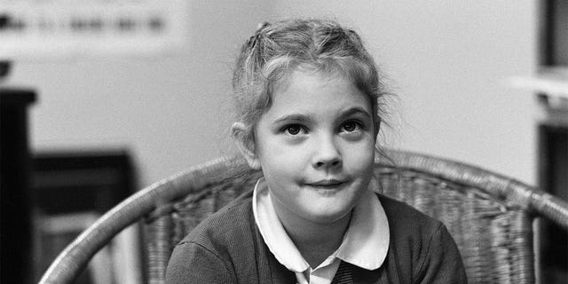 Drew Barrymore's first major role came when she was Steven Spielberg's "E.T." 