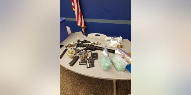 Evidence collected from the scene of Memphis drug bust