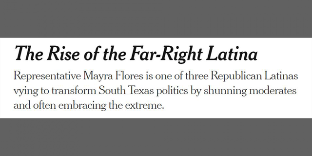 A July 6, 2022 article published by the New York Times about Mayra Flores, Cassy Garcia and Monica De La Cruz.