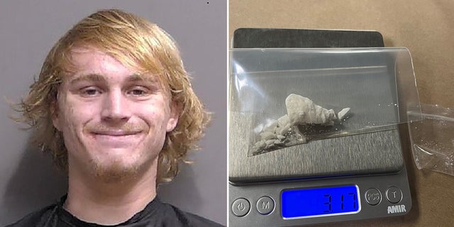 Jack Edward Fisher, 18, was arrested Monday in Flagler County, フロリダ, after he allegedly attempted to sell drugs to a county commissioner.