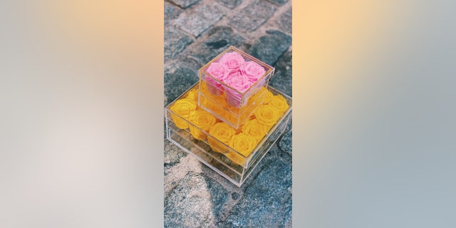 These preserved flowers will keep all year round.