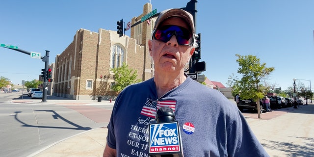 Wyoming resident, Frank, told Fox News Cheney should 'just go ahead and switch parties.'