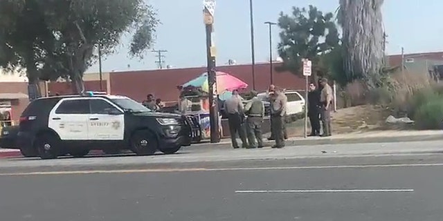 A fruit vendor was shot and killed in California on Thursday evening.