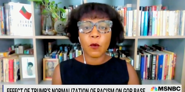 Fordham University professor Christina Greer told MSNBC's Zerlina Maxwell that the GOP has gotten minority voters to parrot their alleged white supremacist talking points.