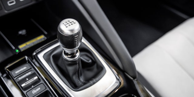 The Integra is available with a six-speed manual transmission.