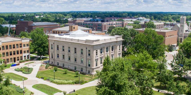 Indiana State University's campus is located in Terre Haute. 