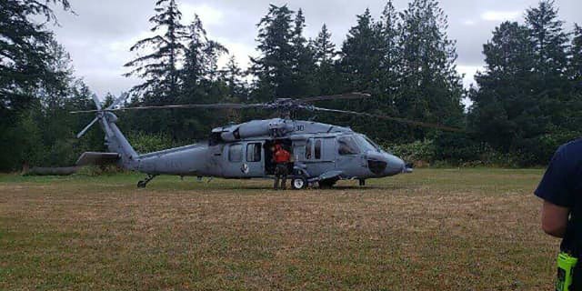 A single pilot was found at the crash site in Jefferson County, Washington.
