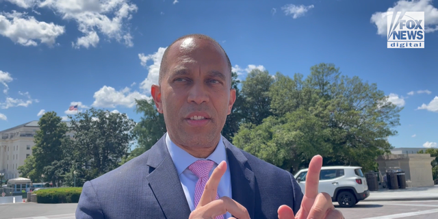 House Democratic Conference Chair Hakeem Jeffries, DN.Y., said Americans will feel effects from the Inflation Reduction Act on health costs, prescription costs and energy costs. 