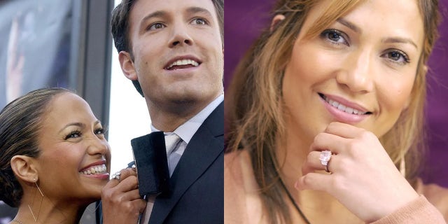Jennifer Lopez and Ben Affleck never made it down the aisle in 2002.