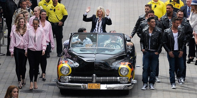 Olivia Newton-John was paraded through Las Vegas in it on the way to her 2014 residency at the Flamingo hotel.