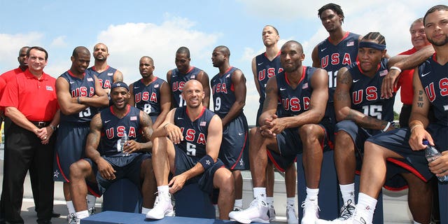 The 2008 Olympic Men's Basketball team took home the gold during the games in Beijing, China.