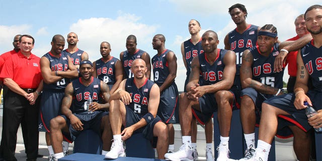 The 2008 Olympic men's basketball team took gold at the Games in Beijing, China.