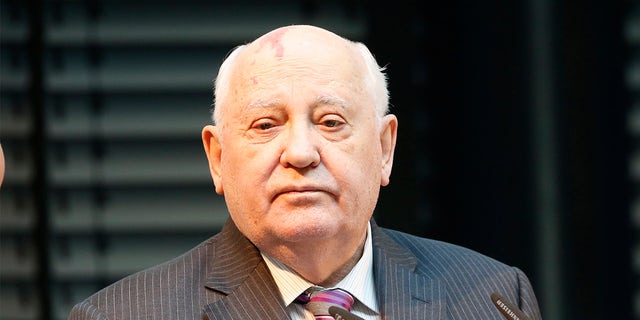 FILE - Former Soviet President Mikhail Gorbachev