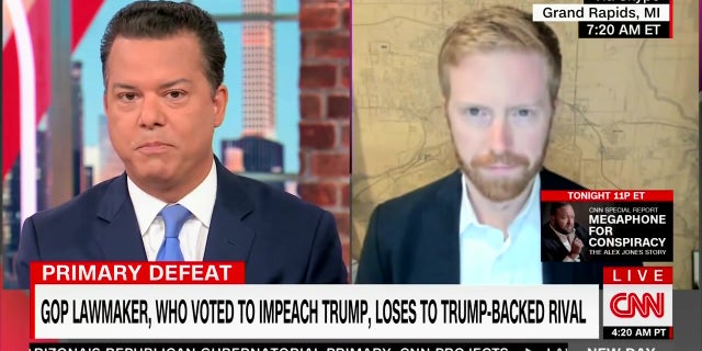 Rep. Peter Meijer appeared on CNN's "New Day" to discuss his election loss in Michigan's congressional primary, August 5, 2022.
