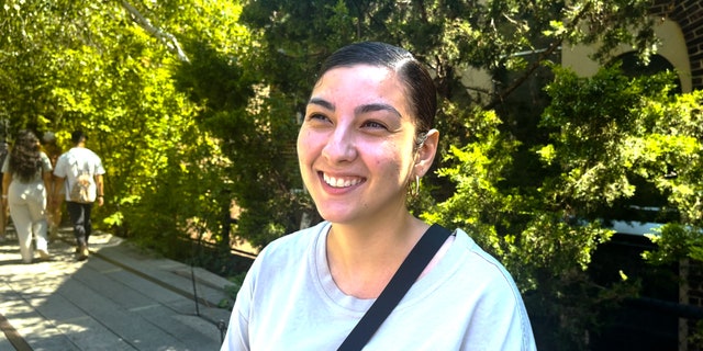 Anissa says it's "outrageous" that Americans are required to repay large student loans.