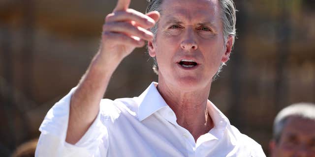 California Governor Gavin Newsom has repeatedly denied his ambitions to run for president. 