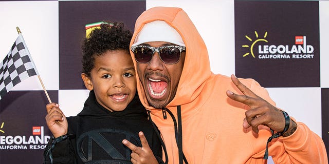 Nick Cannon shares son Golden Cannon with Britney Bell.