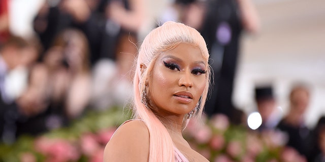Nicki Minaj attends The 2019 Met Gala Celebrating Camp: Notes on Fashion at Metropolitan Museum of Art on May 06, 2019 in New York City. 
