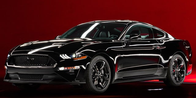The Ford Mustang Nite Pony is a blacked-out special edition model.