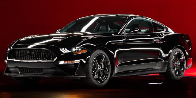 The Ford Mustang Nite Pony is a blacked-out special edition model.