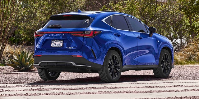 The all-wheel-drive system features an electric motor for the rear wheels.