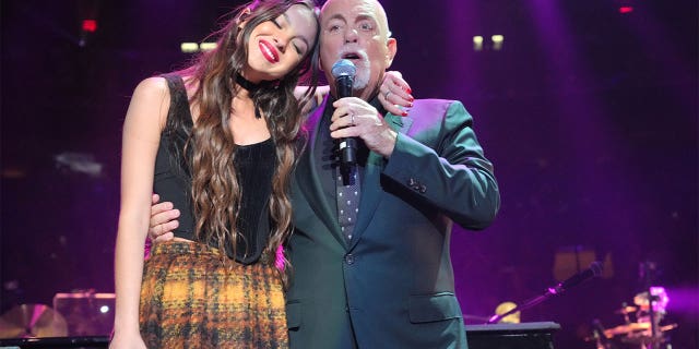 Olivia Rodrigo sang her hit song "Deja Vu," which makes reference to Billy Joel.