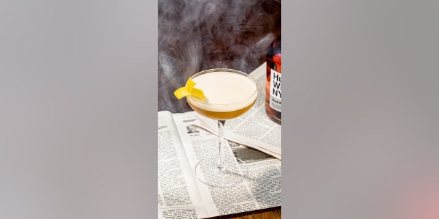 Try this whiskey sour recipe that uses honey and ginger syrup.