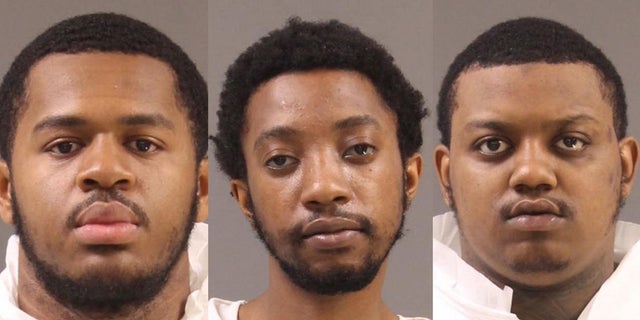 Marlon Spurell and Azyear Sutton-Walker and Tahmir Pinckney are charged with attempted murder in connection with a shootout in Philadelphia that wounded five people this week. 