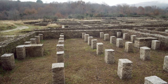 Roman military camp of Aquis Querquennis (Porto Quintela). Occupied between the last quarter of the 1st century and the middle of the 2nd century.