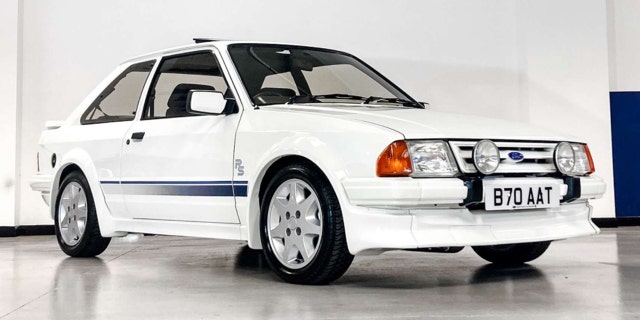 Diana's car was equipped with a grille that's different than the standard model's.