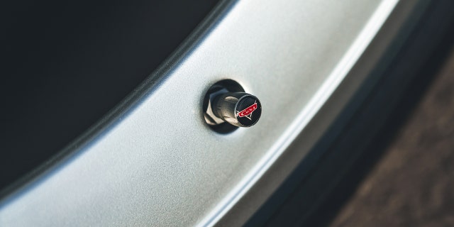 Porsche built a real Sally 911 from 'Cars' and you can buy it for charity 15 The valve covers feature the "Cars" logo.