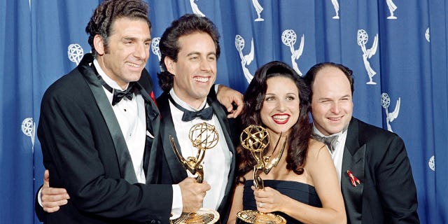 "Seinfeld" cast at Emmy Awards